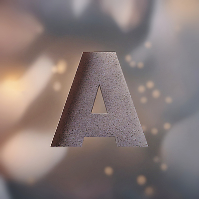 JPG 편집이미지 문자 알파벳 대문자 타이포그라피 사람없음 회색 디지털합성 보케 A 편집소스 이미지편집 편집실사 AI컴퓨터그래픽 AI콘텐츠 영어 컬러 CG 파일형식