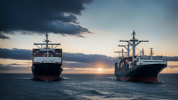 PSD 구름 편집이미지 바다 항해 사람없음 야외 노을 운송업 컨테이너 화물선 디지털합성 무역 컨테이너상자 선박 편집소스 이미지편집 자연요소 산업 수상교통 배_교통 상자 파일형식