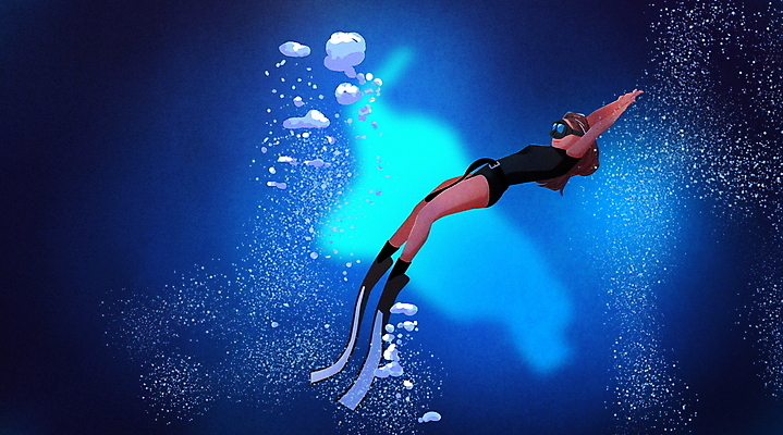 전신 PSD 여자 수영복 바다 일러스트 한명 성인 파란색 바닷속 수영 물방울 수상스포츠 스노클링 오리발 잠수 물거품 여름스포츠 수중동굴 성인여자한명만 프리다이빙 국내일러스트 1 옷 스포츠 컬러 사람 수중 거품 동굴 여자한명만 성인여자만 파일형식 여름_계절
