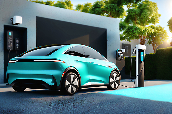 JPG 편집이미지 미래 사람없음 디지털합성 충전 미래자동차 전기자동차 전기충전 충전기 충전소 편집실사 AI포토 AI콘텐츠 컨셉 자동차 기계 CG 파일형식