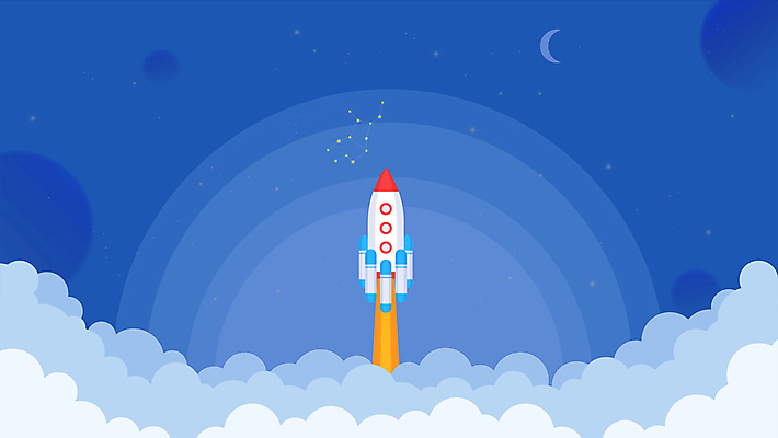 구름 백그라운드 사람없음 파란색 우주 별자리 로켓 달 비행 우주선 로켓발사 모션그래픽 MP4 MOV 자연요소 컬러 발사 동영상 파일형식