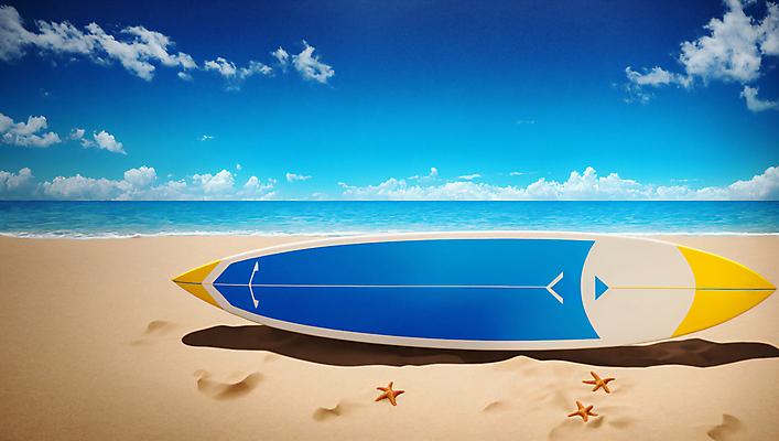 JPG 주간 구름 편집이미지 바다 하늘 불가사리 해변 사람없음 야외 서핑보드 서핑 디지털합성 편집실사 AI포토 AI콘텐츠 자연요소 극피동물 수상스포츠 보드_스포츠 CG 파일형식