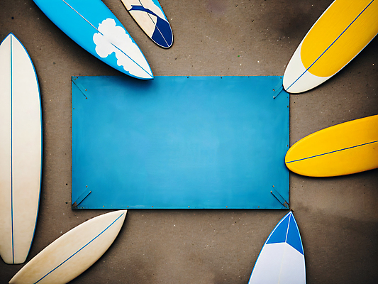 JPG 주간 편집이미지 이벤트 사람없음 야외 모래사장 서핑보드 알림 디지털합성 카피스페이스 편집실사 AI포토 AI콘텐츠 자연요소 바다 공백 보드_스포츠 CG 파일형식