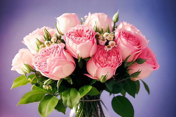 JPG 편집이미지 꽃 분홍색 부케 결혼 사람없음 디지털합성 결혼소품 편집실사 AI포토 AI콘텐츠 식물 컬러 꽃다발 이벤트 CG 오브젝트 파일형식