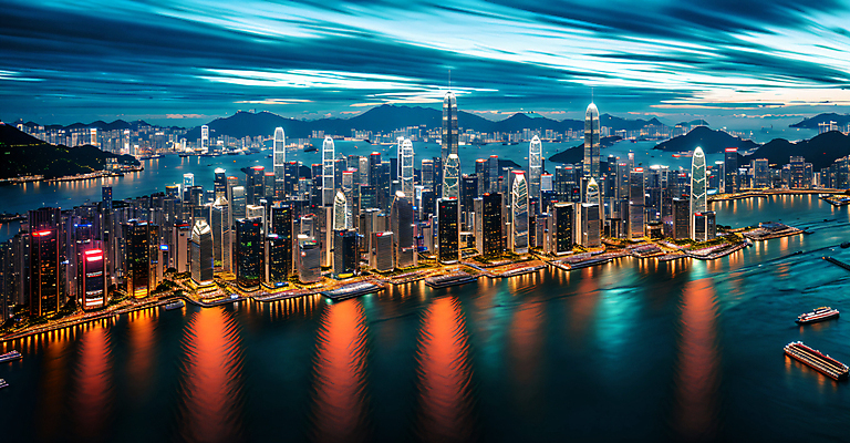 JPG 구름 편집이미지 도로 야경 하늘 사람없음 건물 빛 강 반사 고층빌딩 디지털합성 해안도시 장노출 선박 편집실사 AI포토 AI콘텐츠 자연요소 건축물 길 수상교통 교통시설 촬영기법 빌딩 도시 야간 CG 파일형식 풍경_경치