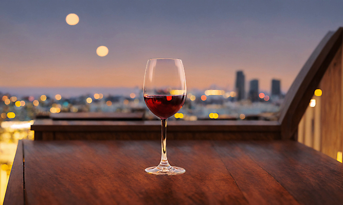 JPG 편집이미지 와인잔 탁자 사람없음 와인 레드와인 디지털합성 보케 편집소스 편집실사 AI포토 AI콘텐츠 가구 술잔 주류 CG 파일형식