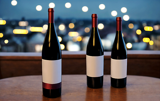 JPG 편집이미지 탁자 사람없음 와인 와인병 디지털합성 보케 편집소스 편집실사 AI포토 AI콘텐츠 가구 병_용기 주류 CG 파일형식