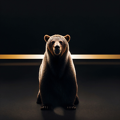 JPG 편집이미지 한마리 곰 그림자 사람없음 검은색 디지털합성 후광 불곰 편집소스 편집실사 AI컴퓨터그래픽 AI콘텐츠 동물 1 컬러 포유류 빛 CG 파일형식