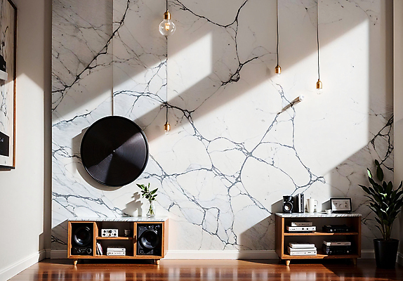 JPG 편집이미지 조명 실내 그림자 사람없음 인테리어 공간 디지털합성 모던 서랍장 대리석 마블링 편집소스 편집실사 AI포토 AI콘텐츠 디자인 가구 재료 내부 CG 파일형식