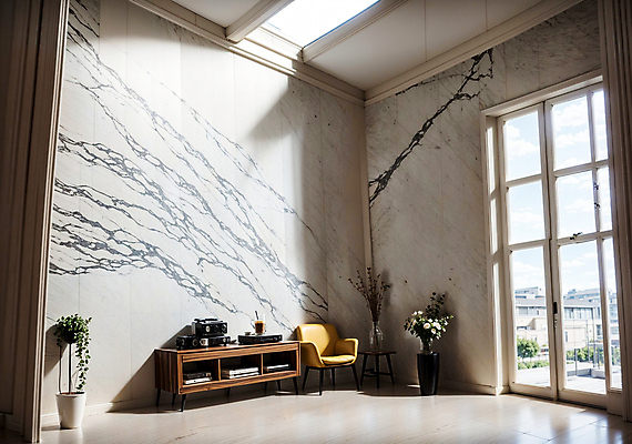 JPG 편집이미지 화분 의자 창문 실내 사람없음 인테리어 공간 디지털합성 모던 대리석 마블링 편집소스 편집실사 AI포토 AI콘텐츠 디자인 가구 재료 내부 CG 파일형식