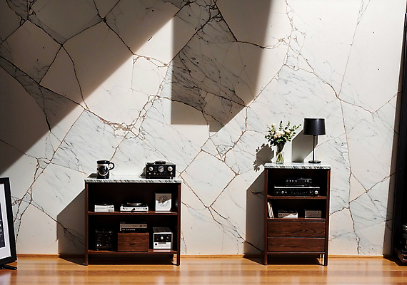 JPG 편집이미지 실내 그림자 사람없음 인테리어 꽃병 공간 디지털합성 모던 서랍장 대리석 마블링 편집소스 수면등 편집실사 AI포토 AI콘텐츠 디자인 꽃 가구 재료 조명 내부 CG 파일형식