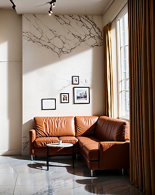 JPG 편집이미지 액자 창문 실내 사람없음 인테리어 소파 공간 커튼 디지털합성 모던 대리석 마블링 편집소스 편집실사 AI포토 AI콘텐츠 디자인 의자 재료 내부 CG 파일형식