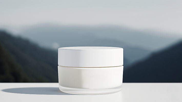 JPG 편집이미지 사람없음 뷰티 화장품 흰색 디지털합성 오브젝트 심플 목업 미니멀 편집실사 AI포토 AI콘텐츠 컬러 CG 파일형식