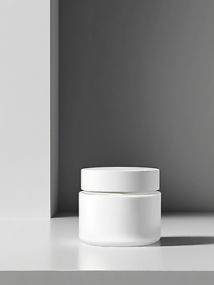 JPG 편집이미지 그림자 사람없음 뷰티 화장품 흰색 디지털합성 오브젝트 심플 목업 미니멀 편집실사 AI포토 AI콘텐츠 컬러 CG 파일형식