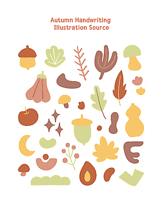 모양 열매 단풍 낙엽 일러스트 호박 불 사람없음 반짝임 세트 버섯 가을 풀 낙서 사과 초승달 그림 땅콩 도토리 손그림 그믐달 엘리먼트 아기자기 국내일러스트 AI파일 자연요소 식물 계절 컨셉 잎 채소 과일 모션 견과류 달 파일형식 벡터