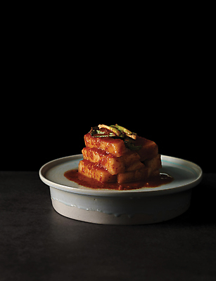 포토 JPG 접시 한식 음식 반찬 김치 사람없음 무 무김치 플레이팅 국내포토 식기 뿌리채소 상차림 파일형식