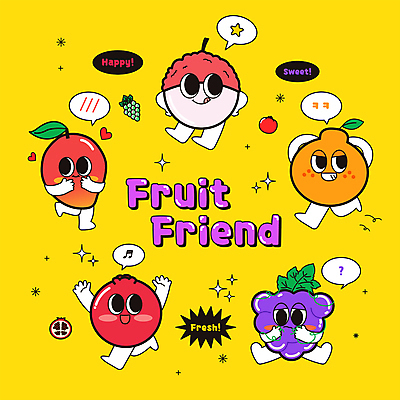 허리손 말풍선 토마토 일러스트 포도 웃음 앉기 사람없음 반짝임 달리기 노란색 만세 수줍음 개구쟁이 열대과일 청포도 과일캐릭터 석류 한라봉 리치 크랜베리 애플망고 의아 월간캐릭터 일러캐릭터 AI파일 캐릭터 열매 감정 컬러 포즈 채소 과일 모션 표정 망고 파일형식 벡터