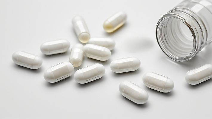 JPG 편집이미지 유리병 사람없음 알약 약 흰색 약병 쏟아짐 많음 편집실사 AI포토 AI콘텐츠 컬러 컨셉 의학 모션 병_용기 CG 병_담는 파일형식