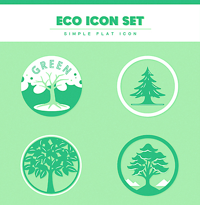 나무 아이콘 사람없음 연두색 세트 자연보호 소나무 원형 심볼 에코 친환경 2D아이콘 AI파일 도형 식물 자연 초록색 환경 보호 파일형식 벡터