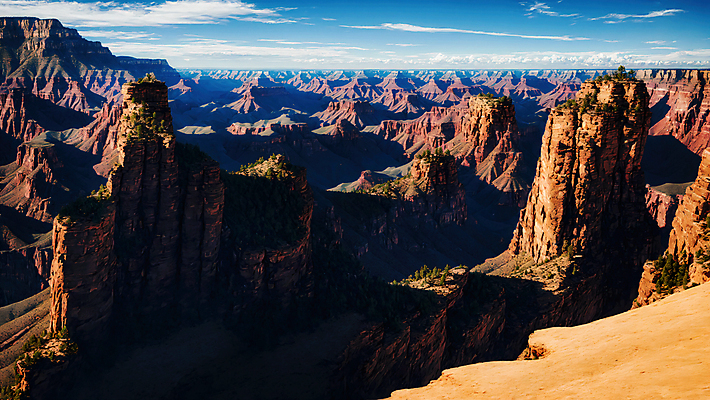 JPG 구름 편집이미지 하늘 풍경 사람없음 골짜기 세계문화유산 그랜드캐니언 편집실사 AI포토 AI콘텐츠 자연요소 자연 미국 문화재 CG 파일형식