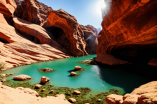JPG 편집이미지 풍경 사람없음 빛 태양 골짜기 계곡 세계문화유산 그랜드캐니언 편집실사 AI포토 AI콘텐츠 자연요소 자연 미국 문화재 CG 파일형식