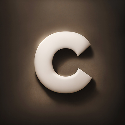 JPG 편집이미지 문자 알파벳 대문자 타이포그라피 사람없음 디지털합성 C 베이지색 편집소스 이미지편집 편집실사 AI컴퓨터그래픽 AI콘텐츠 영어 컬러 CG 파일형식