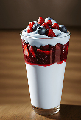 JPG 편집이미지 음식 딸기 사람없음 컵 디지털합성 블루베리 토핑 요거트 편집소스 편집실사 AI포토 AI콘텐츠 식기 과일 유제품 CG 파일형식