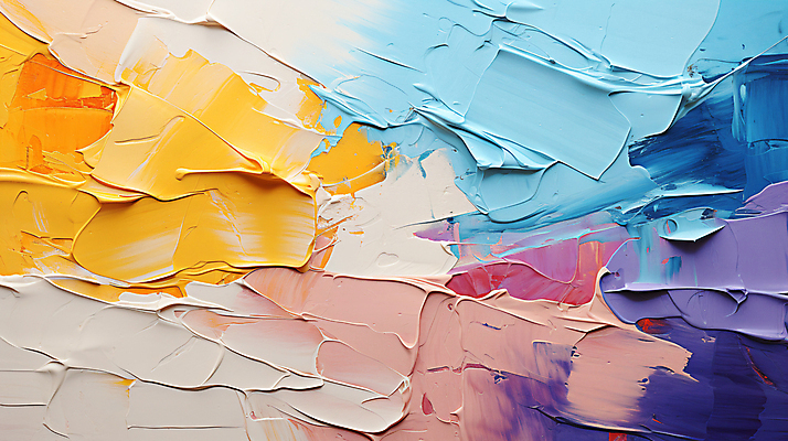 JPG 편집이미지 페인팅 붓터치 사람없음 컬러풀 물감 디지털합성 질감 캔버스 유화 편집소스 편집실사 컬러 미술 미술도구 CG 파일형식