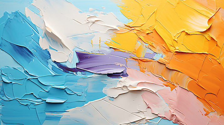 JPG 편집이미지 페인팅 붓터치 사람없음 컬러풀 물감 디지털합성 질감 캔버스 유화 편집소스 편집실사 컬러 미술 미술도구 CG 파일형식