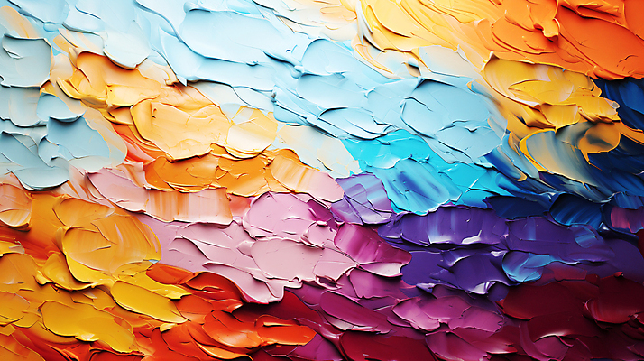 JPG 편집이미지 페인팅 붓터치 사람없음 컬러풀 물감 디지털합성 질감 캔버스 유화 편집소스 편집실사 컬러 미술 미술도구 CG 파일형식