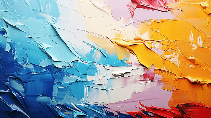 JPG 편집이미지 페인팅 붓터치 사람없음 컬러풀 물감 디지털합성 질감 캔버스 유화 편집소스 편집실사 컬러 미술 미술도구 CG 파일형식