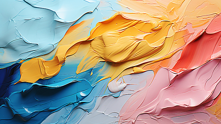 JPG 편집이미지 페인팅 붓터치 사람없음 컬러풀 물감 디지털합성 질감 캔버스 유화 편집소스 편집실사 컬러 미술 미술도구 CG 파일형식