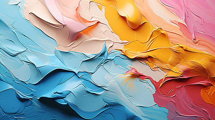 JPG 편집이미지 페인팅 붓터치 사람없음 컬러풀 물감 디지털합성 질감 캔버스 유화 편집소스 편집실사 컬러 미술 미술도구 CG 파일형식