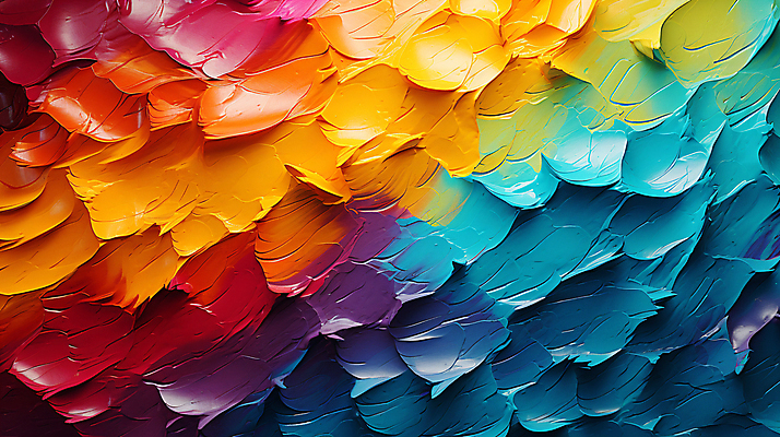 JPG 편집이미지 페인팅 붓터치 사람없음 컬러풀 물감 디지털합성 질감 캔버스 유화 편집소스 편집실사 컬러 미술 미술도구 CG 파일형식