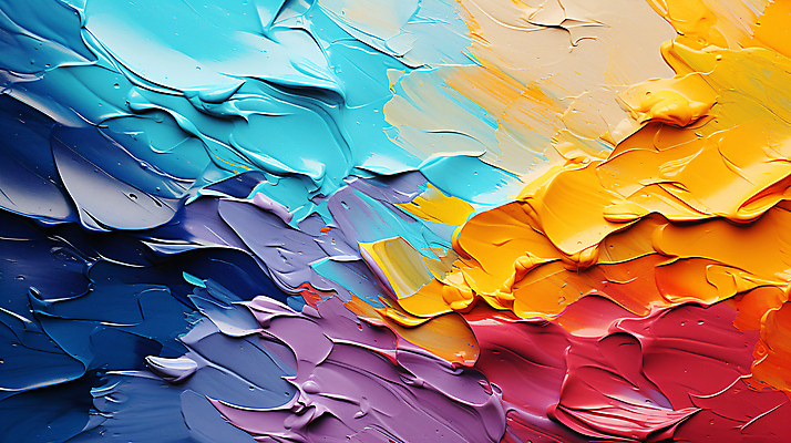 JPG 편집이미지 페인팅 붓터치 사람없음 컬러풀 물감 디지털합성 질감 캔버스 유화 편집소스 편집실사 컬러 미술 미술도구 CG 파일형식