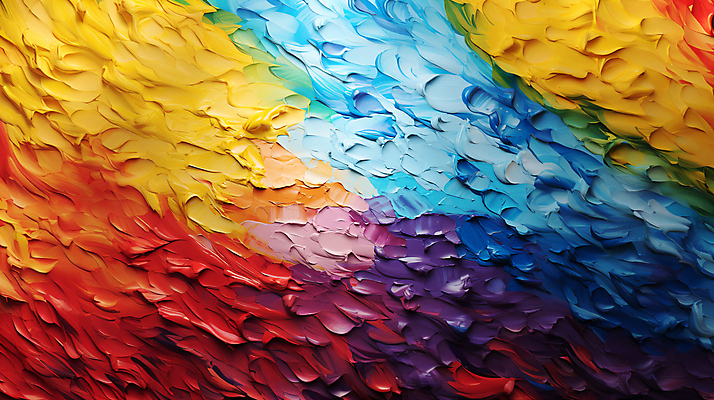 JPG 편집이미지 페인팅 붓터치 사람없음 컬러풀 물감 디지털합성 질감 캔버스 유화 편집소스 편집실사 컬러 미술 미술도구 CG 파일형식