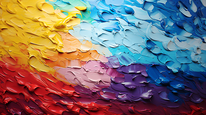 JPG 편집이미지 페인팅 붓터치 사람없음 컬러풀 물감 디지털합성 질감 캔버스 유화 편집소스 편집실사 컬러 미술 미술도구 CG 파일형식