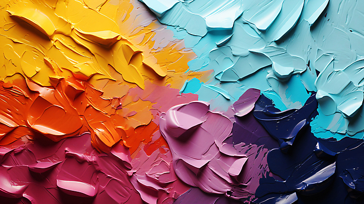 JPG 편집이미지 페인팅 붓터치 사람없음 컬러풀 물감 디지털합성 질감 캔버스 유화 편집소스 편집실사 컬러 미술 미술도구 CG 파일형식