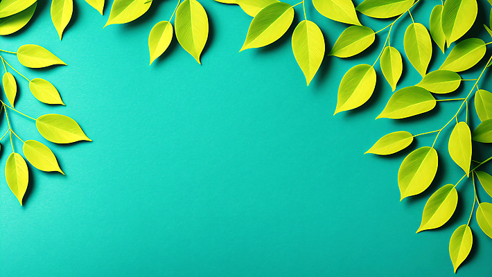 JPG 편집 편집이미지 배너 나뭇잎 프레임 사람없음 초록색 3D 디지털합성 카피스페이스 편집소스 편집3D AI컴퓨터그래픽 AI콘텐츠 컬러 잎 공백 파일형식