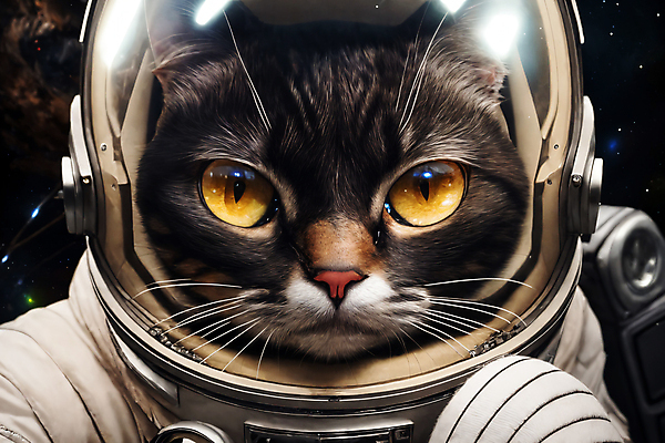 JPG 편집이미지 한마리 응시 사람없음 우주 고양이 우주비행사 디지털합성 우주복 편집소스 편집실사 AI컴퓨터그래픽 AI콘텐츠 1 시선 옷 포유류 반려동물 CG 파일형식