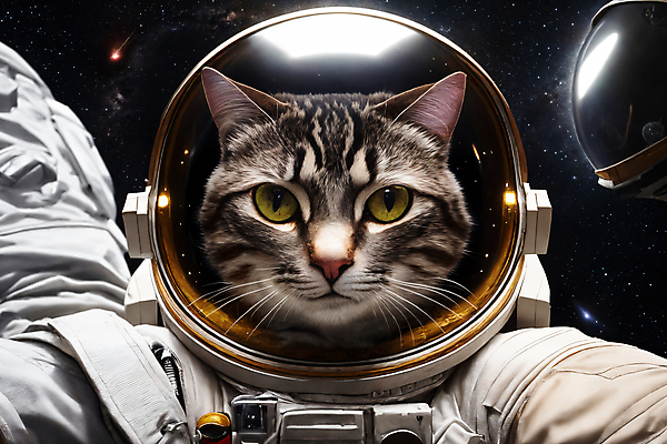 JPG 편집이미지 한마리 응시 사람없음 우주 고양이 우주비행사 디지털합성 우주복 편집소스 편집실사 AI컴퓨터그래픽 AI콘텐츠 1 시선 옷 포유류 반려동물 CG 파일형식