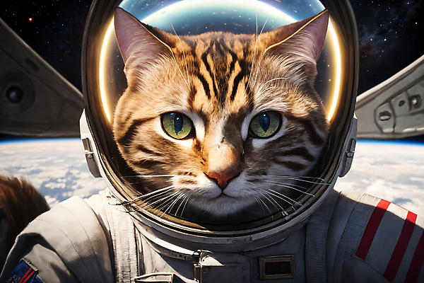 JPG 편집이미지 한마리 응시 사람없음 우주 고양이 우주비행사 디지털합성 우주복 편집소스 편집실사 AI컴퓨터그래픽 AI콘텐츠 1 시선 옷 포유류 반려동물 CG 파일형식