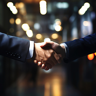 JPG 편집이미지 손 야경 비즈니스 악수 야외 아웃포커스 신체부위 빛 손잡기 비즈니스맨 남색 계약 팔 빛망울 계약체결 편집실사 AI인물포토 AI콘텐츠 남자 컬러 모션 촬영기법 사람 손짓 직장인 야간 CG 파일형식 풍경_경치 AI포토