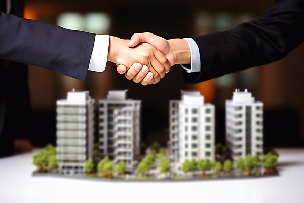 JPG 편집이미지 손 비즈니스 부동산 악수 아파트 실내 아웃포커스 신체부위 손잡기 비즈니스맨 계약 건축모형 팔 계약체결 편집실사 AI인물포토 AI콘텐츠 남자 모션 주택 촬영기법 사람 손짓 내부 모형 직장인 재산 CG 파일형식 AI포토