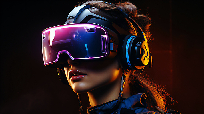 JPG 편집이미지 응시 여자 고글 한명 상반신 성인 옆모습 빛 디지털합성 증강현실 가상현실 성인여자한명만 편집소스 VR기기 편집실사 AI인물포토 AI콘텐츠 1 시선 뷰포인트 사람 기계 CG 여자한명만 성인여자만 파일형식 AI포토