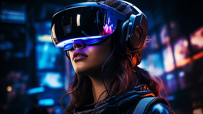 JPG 편집이미지 응시 여자 고글 한명 상반신 성인 옆모습 빛 디지털합성 증강현실 가상현실 성인여자한명만 편집소스 VR기기 편집실사 AI인물포토 AI콘텐츠 1 시선 뷰포인트 사람 기계 CG 여자한명만 성인여자만 파일형식 AI포토