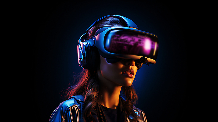 JPG 편집이미지 응시 여자 고글 한명 상반신 성인 옆모습 빛 디지털합성 증강현실 가상현실 성인여자한명만 편집소스 VR기기 편집실사 AI인물포토 AI콘텐츠 1 시선 뷰포인트 사람 기계 CG 여자한명만 성인여자만 파일형식 AI포토