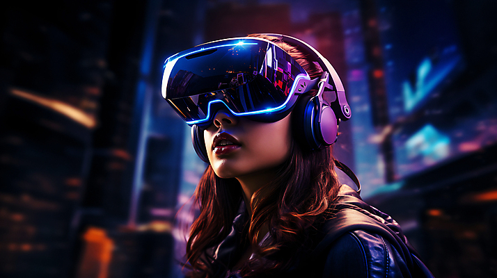 JPG 편집이미지 응시 여자 고글 한명 상반신 성인 옆모습 빛 디지털합성 증강현실 가상현실 성인여자한명만 편집소스 VR기기 편집실사 AI인물포토 AI콘텐츠 1 시선 뷰포인트 사람 기계 CG 여자한명만 성인여자만 파일형식 AI포토