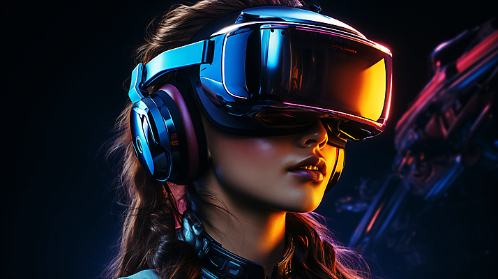 JPG 편집이미지 응시 여자 고글 한명 상반신 성인 옆모습 빛 디지털합성 증강현실 가상현실 성인여자한명만 편집소스 VR기기 편집실사 AI인물포토 AI콘텐츠 1 시선 뷰포인트 사람 기계 CG 여자한명만 성인여자만 파일형식 AI포토