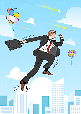 전신 구름 남자 하늘색 서류가방 일러스트 하늘 한명 들기 정장 빌딩 청년 성인 청춘 달리기 점프 희망 비즈니스맨 유성 풍선 넘기 청년남자한명만 성인남자한명만 국내일러스트 AI파일 자연요소 1 옷 감정 컨셉 가방 비즈니스 모션 사람 건물 파란색 직장인 남자한명만 성인남자만 청년남자만 파일형식 벡터